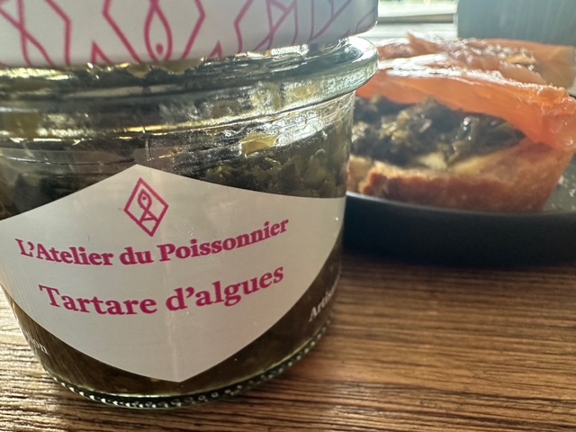 今日の献立、アペロのつまみに最高な海草バター