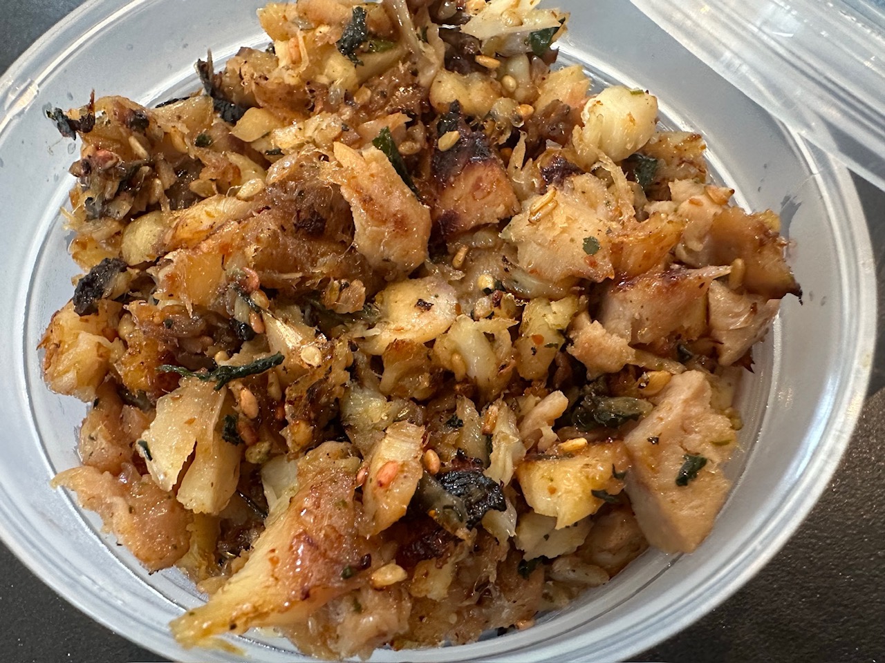 今日の献立、ふりかけ