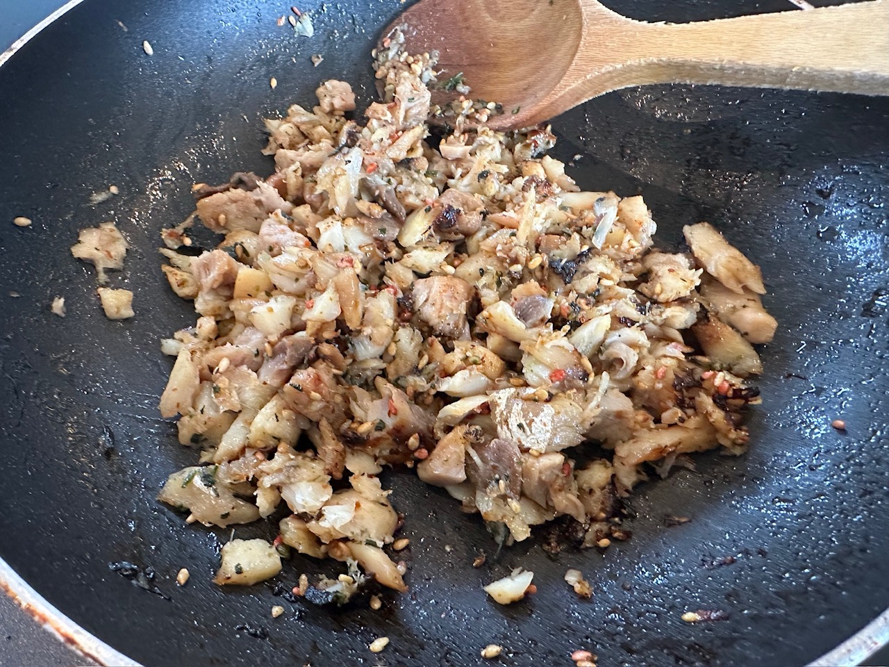 今日の献立、ふりかけ