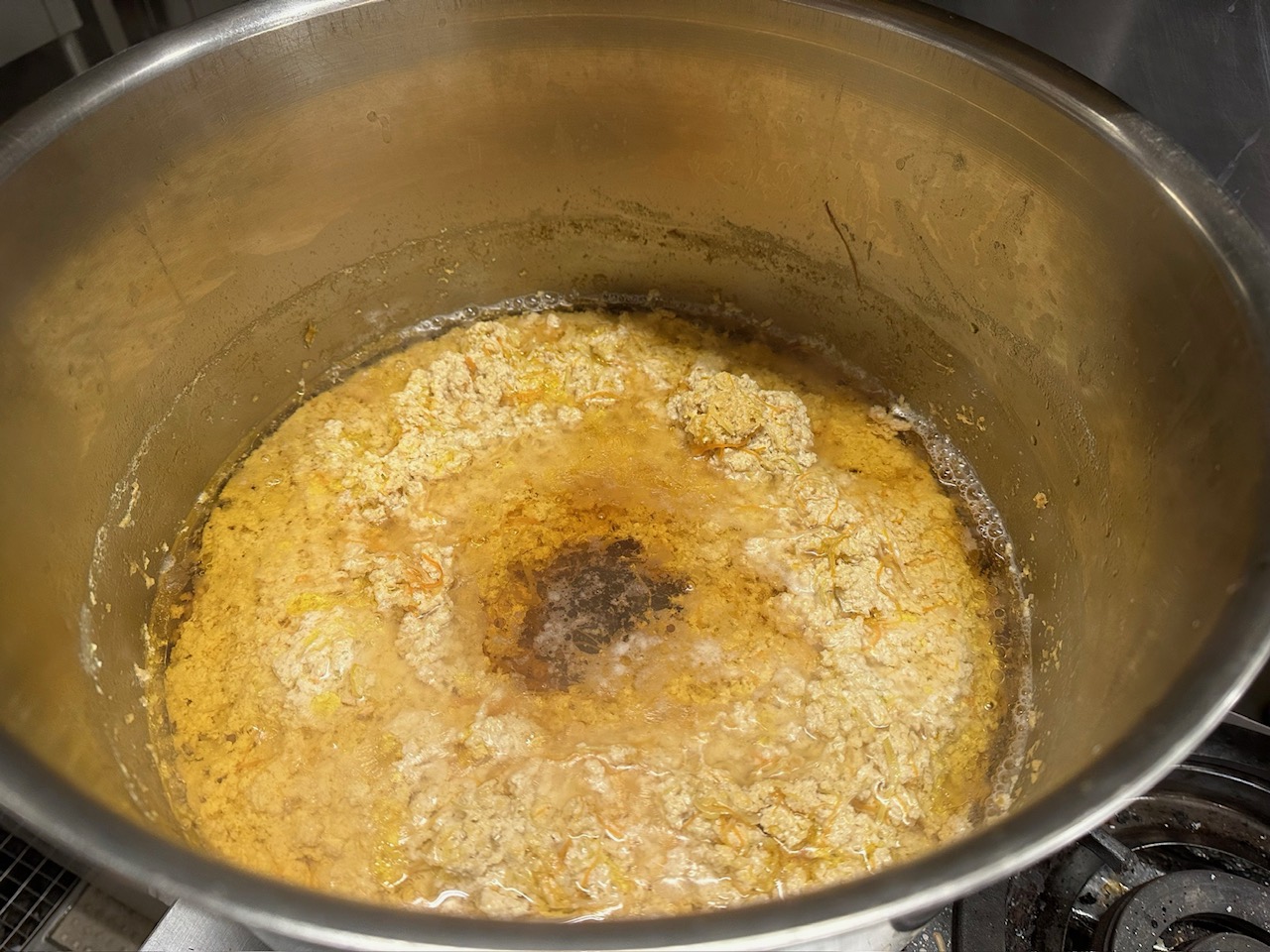 今日の献立、トルコ風カレー