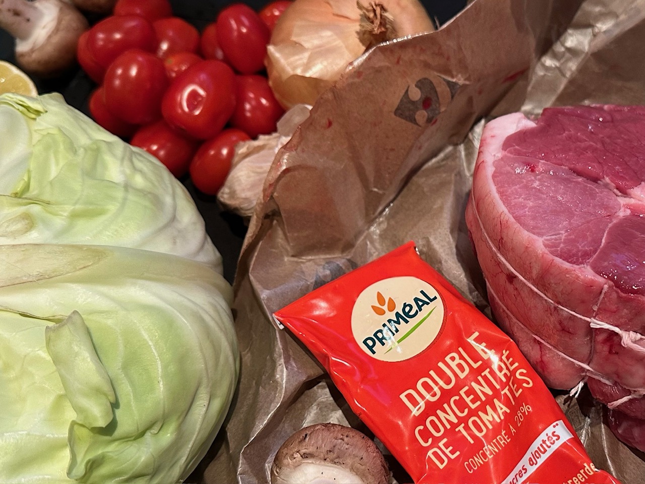 今日の献立、トルコ風カレー