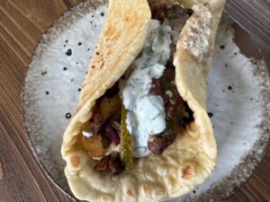 今日の献立、ケフタ・サンド