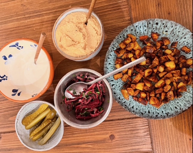 今日の献立、ケフタ・サンド