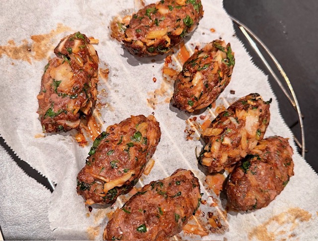 今日の献立、ケフタ・サンド