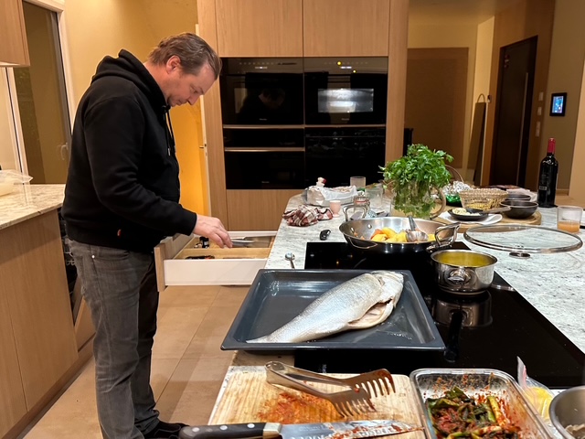 フランス田舎暮らし日記、チャールズの50歳の誕生日に。