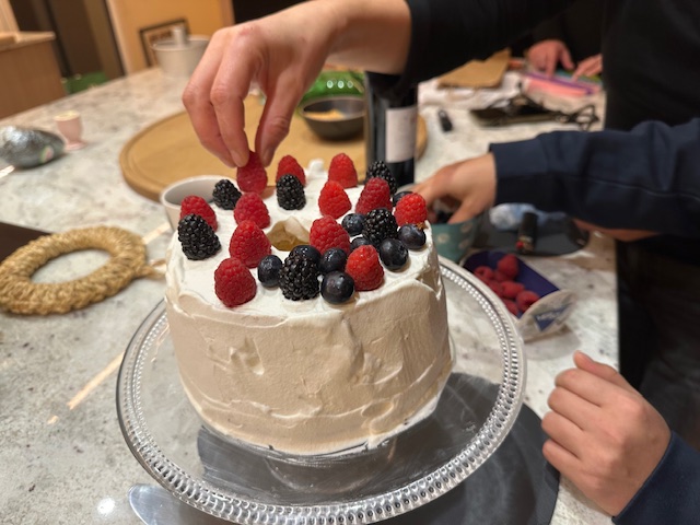 フランス田舎暮らし日記、チャールズの50歳の誕生日に。