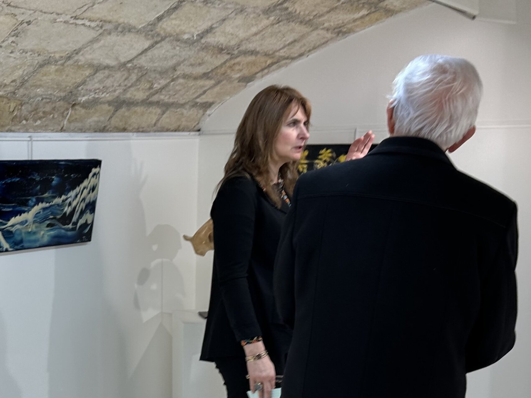 日動画廊パリでのグループ展好調なスタート！