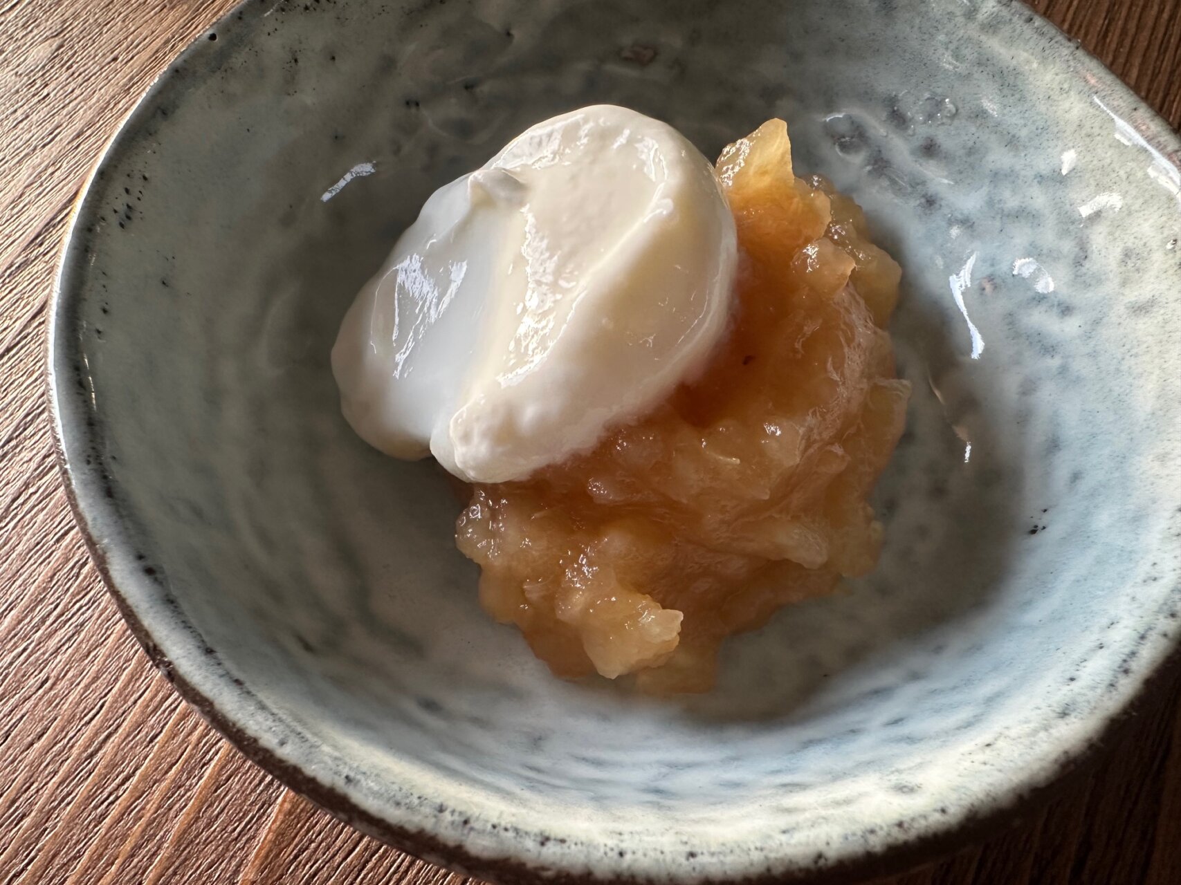 毎日が勝負飯、お隣の９０歳のおじいちゃん手作りのコンポート