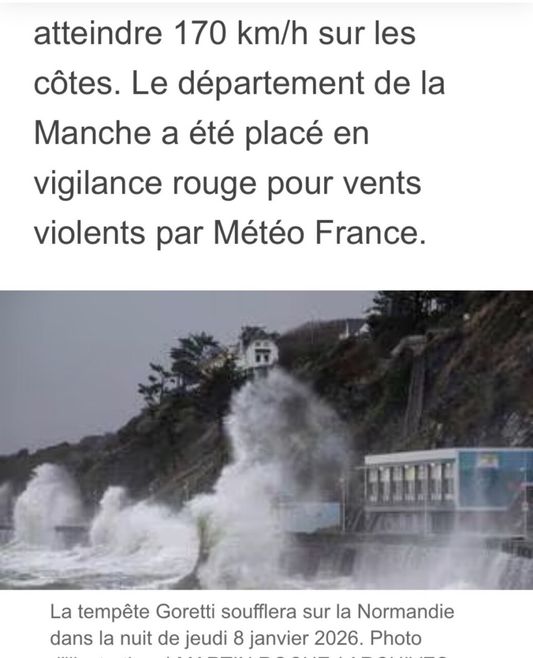 ノルマンディ、最新情報、爆弾低気圧接近中