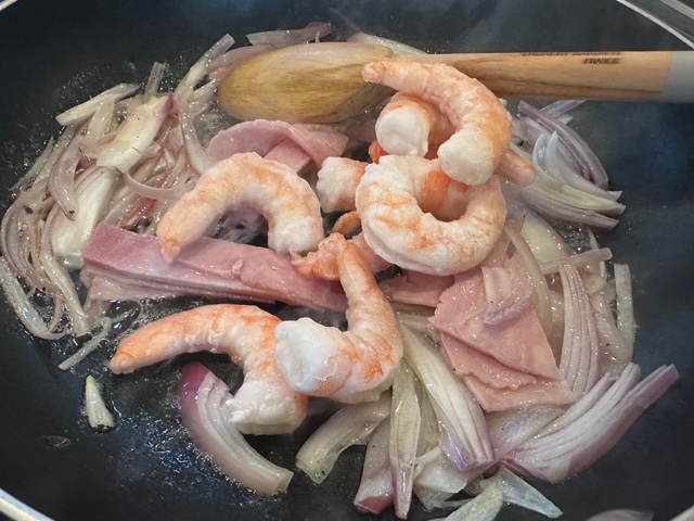 今日の献立、ドリア