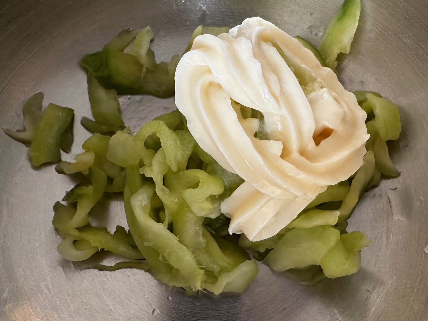 今日の献立、キューカンバーサンド