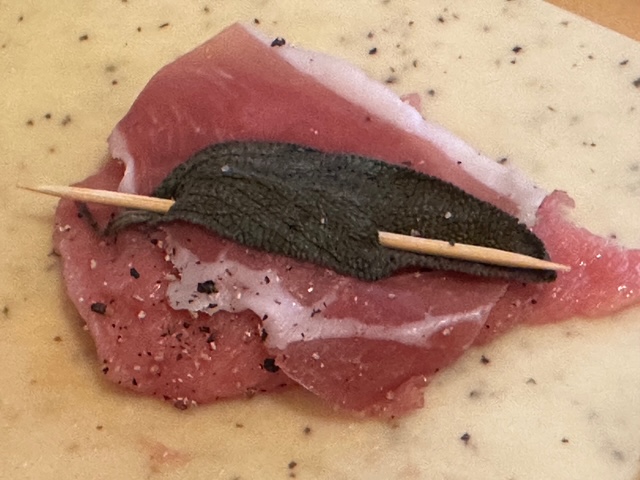 毎日が勝負飯、サルティンボッカ