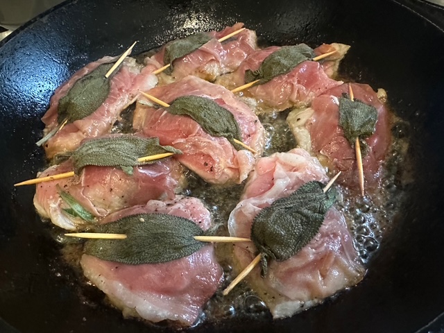 毎日が勝負飯、サルティンボッカ