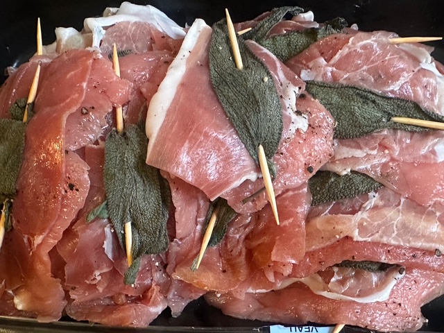 毎日が勝負飯、サルティンボッカ