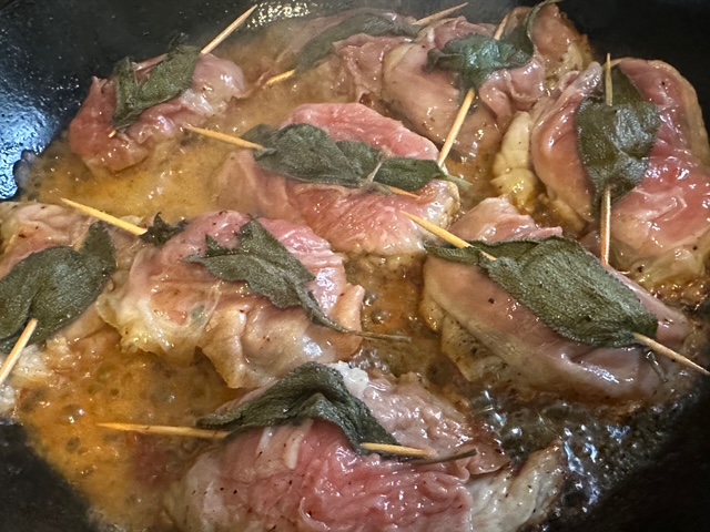 毎日が勝負飯、サルティンボッカ