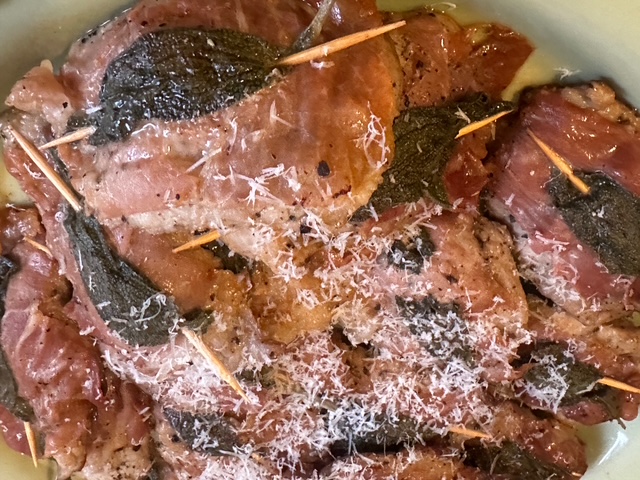 毎日が勝負飯、サルティンボッカ