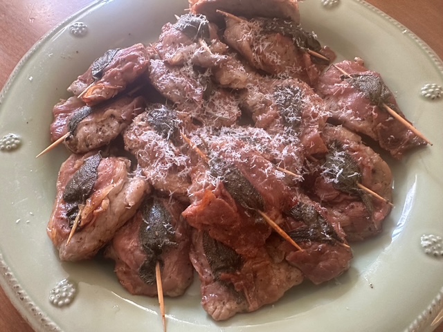 毎日が勝負飯、サルティンボッカ