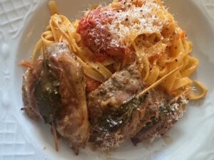 毎日が勝負飯、サルティンボッカ