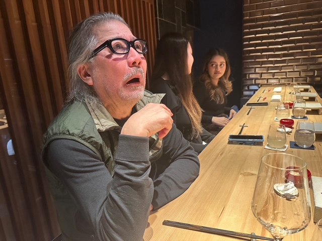 パリのすし屋のレベルに驚く父ちゃんの巻