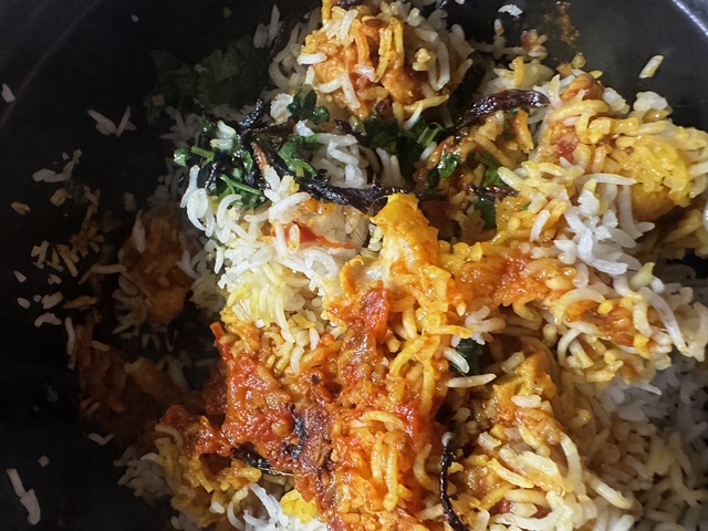 毎日が勝負飯、「ビリヤニ」