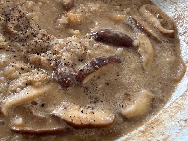 毎日が勝負飯、「鍋をした翌日のリゾット」