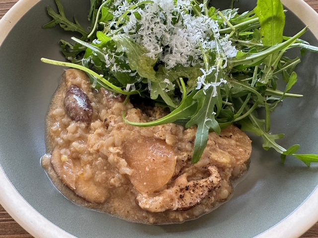 毎日が勝負飯、「鍋をした翌日のリゾット」