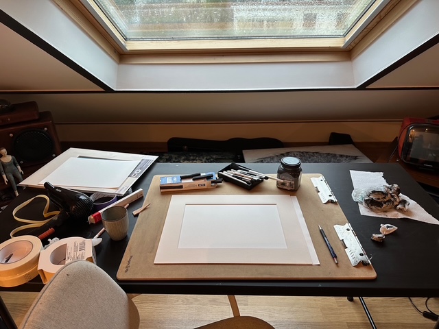 毎日が勝負飯、「創作の合間に、手作りピザ」