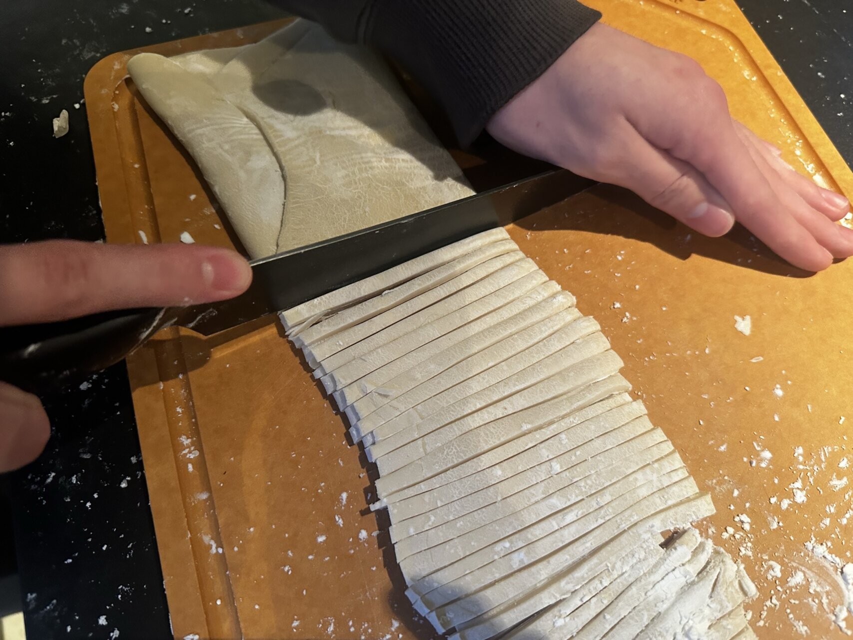 毎日が勝負飯、「アートな混ぜ麺」