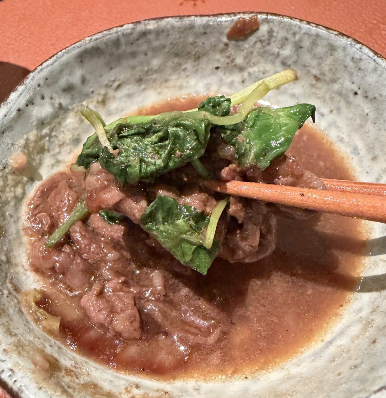 毎日が勝負飯、「黄金すき焼き」