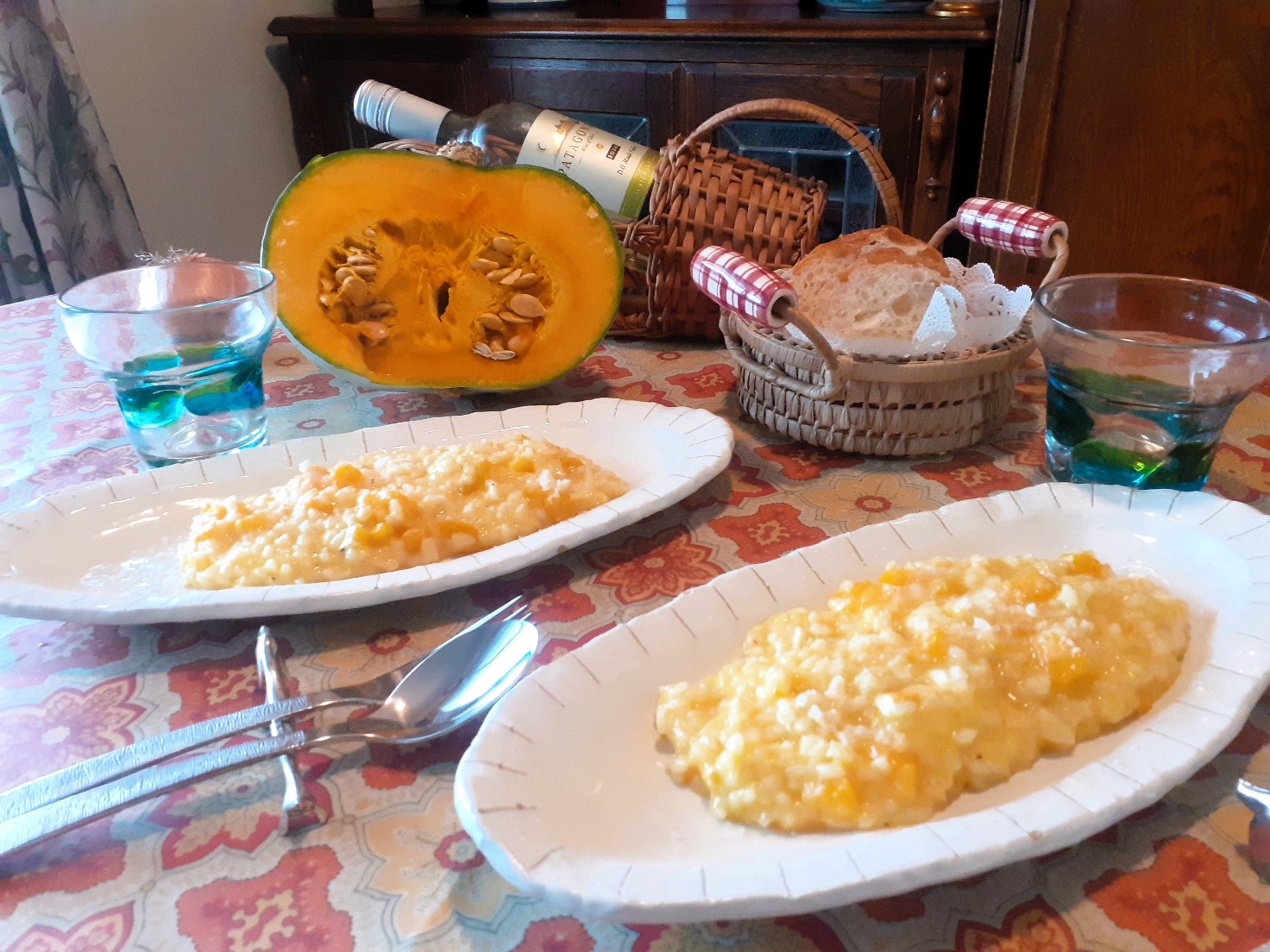 q.b.レシピのないレシピ帳～南瓜のリゾット～