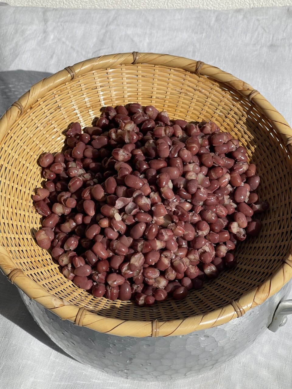 ちょっと塩気のきいたあんこ