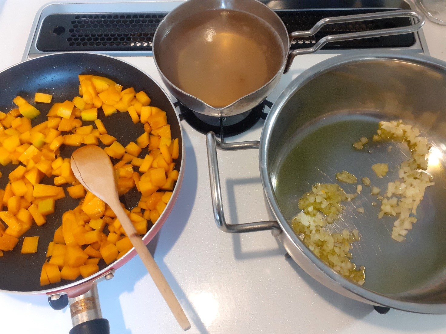 q.b.レシピのないレシピ帳～南瓜のリゾット～