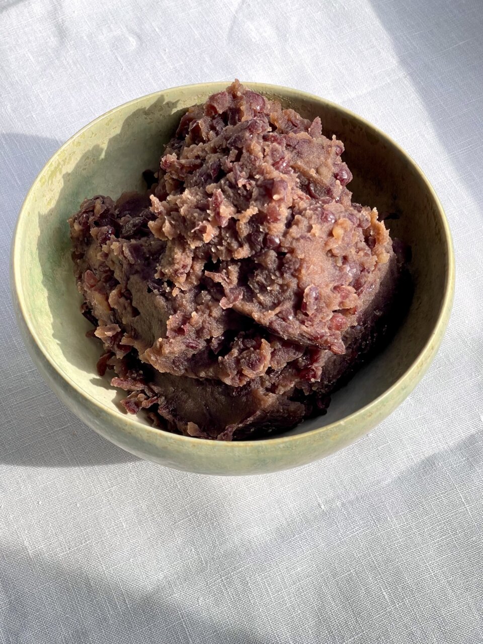 ちょっと塩気のきいたあんこ