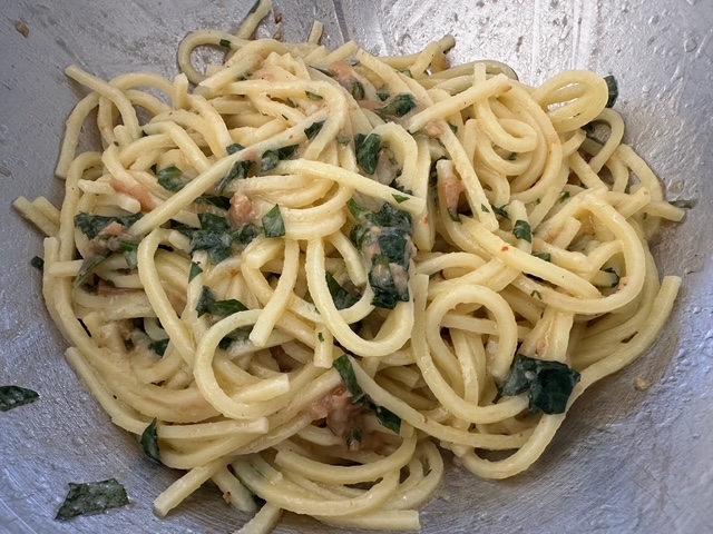 毎日が勝負飯、「ハラペーニョのスパゲッティ」