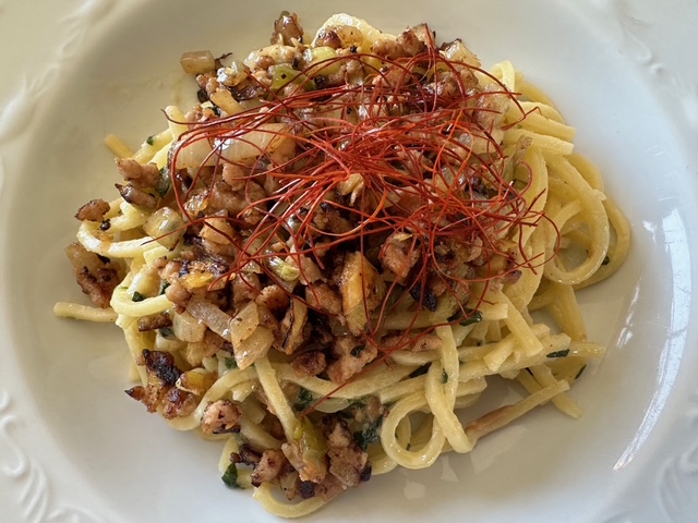 毎日が勝負飯、「ハラペーニョのスパゲッティ」