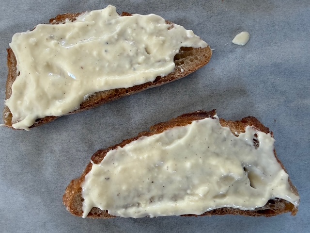 毎日が勝負飯、「クロックタルティーヌ」