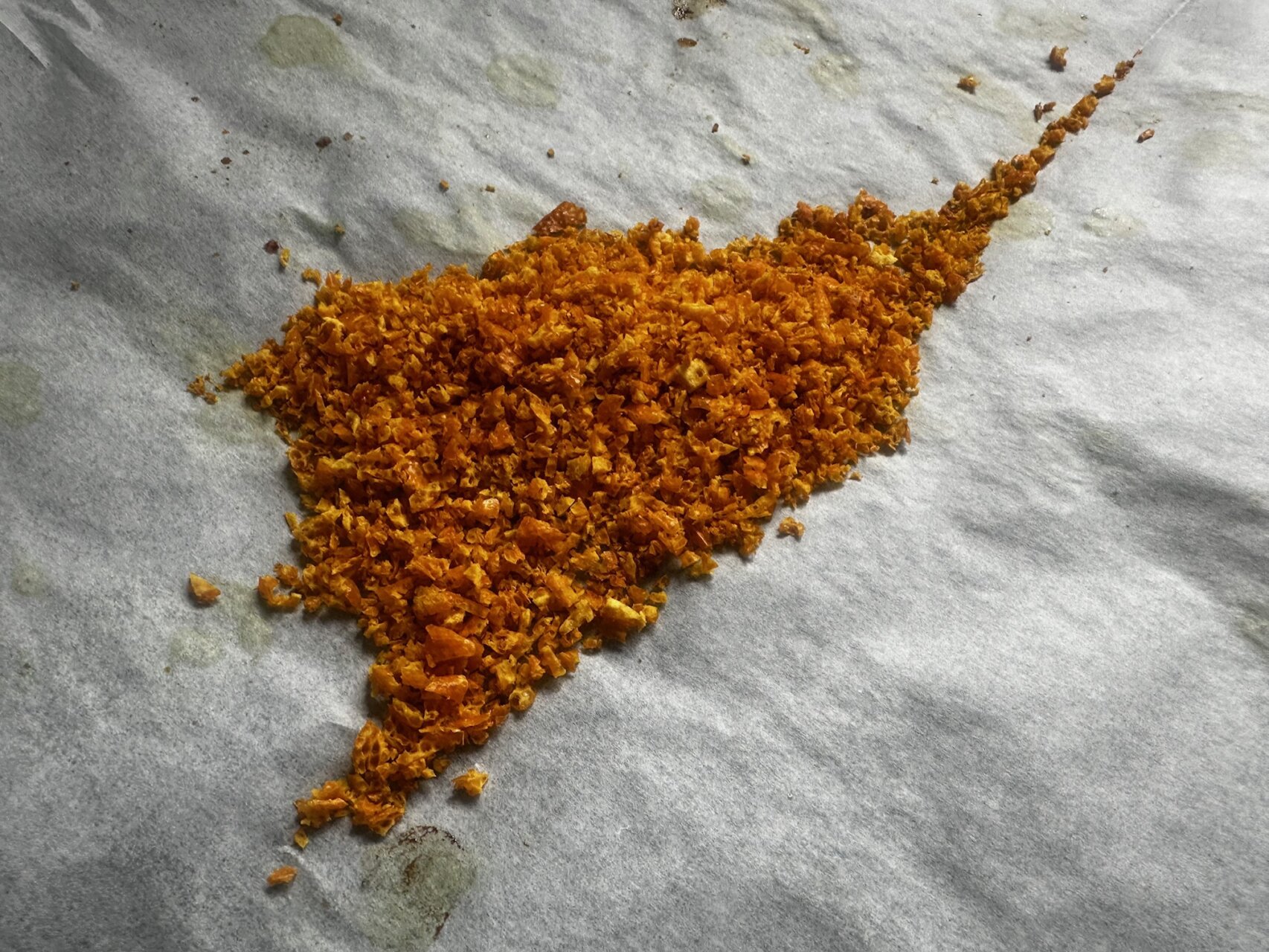 毎日が勝負飯、「貰ったオレンジでマドレーヌ」