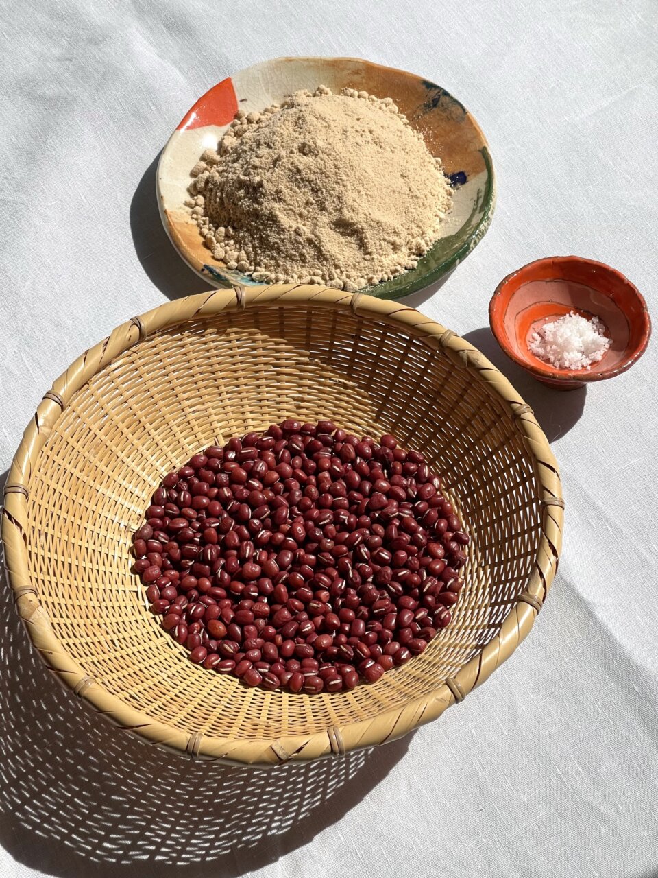 ちょっと塩気のきいたあんこ