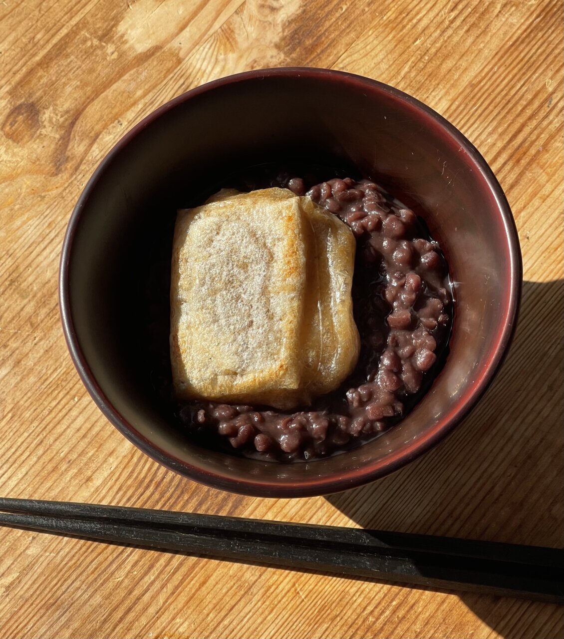 ちょっと塩気のきいたあんこ