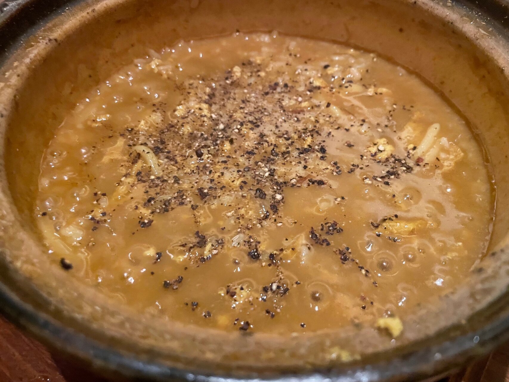 毎日が勝負飯、「カレー蕎麦」