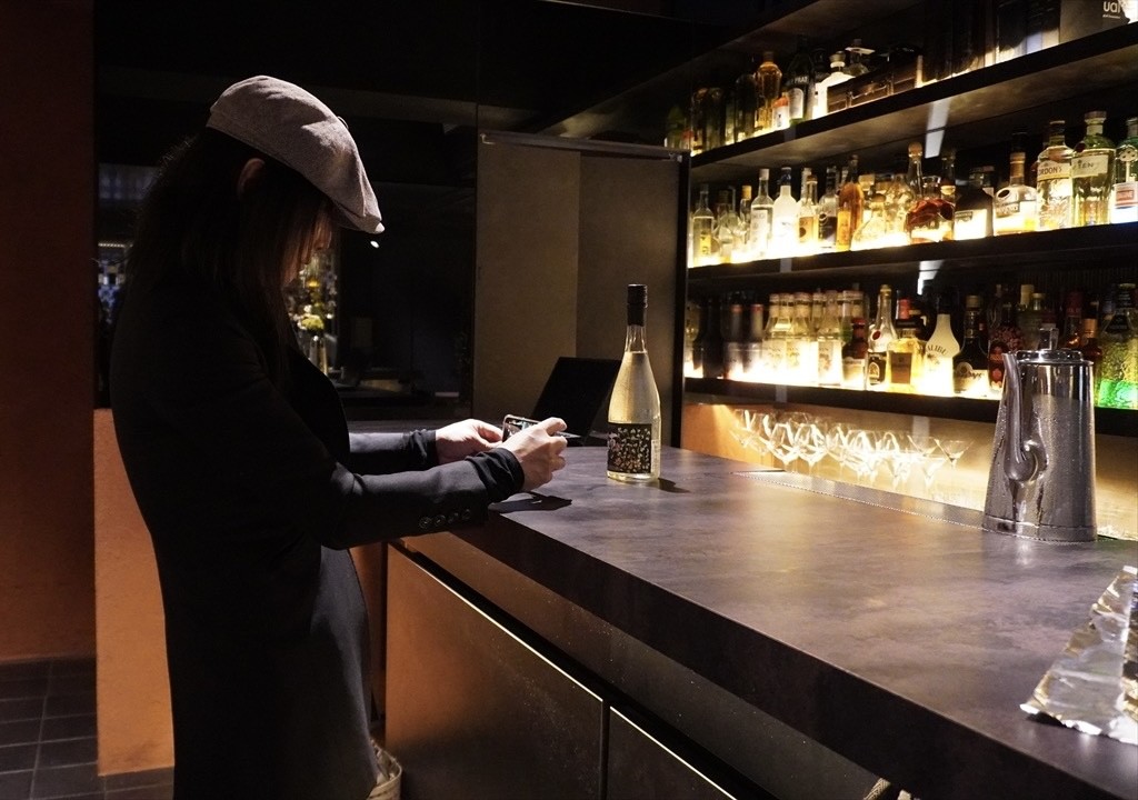 父ちゃんの絵が日本酒のラベルになったのだ