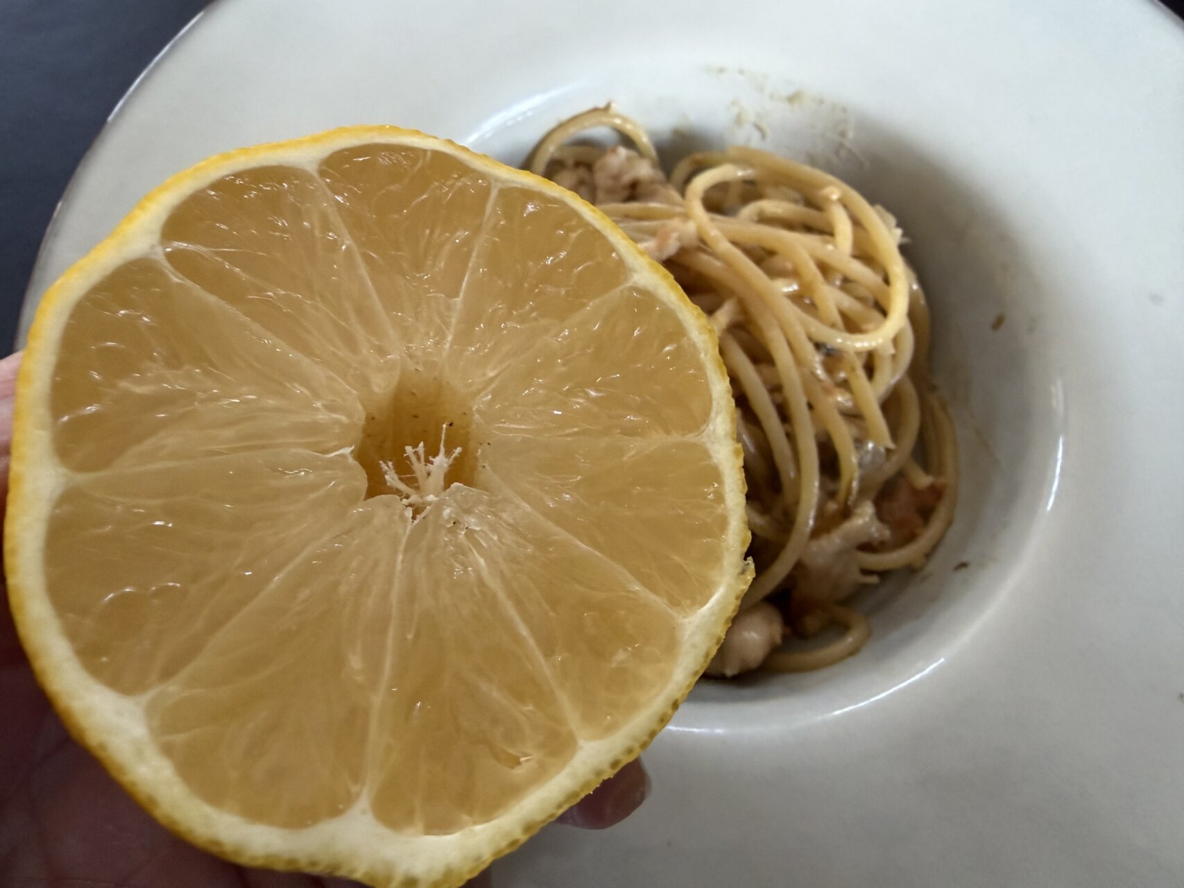 毎日が勝負飯、「ふきのとうのパスタ」