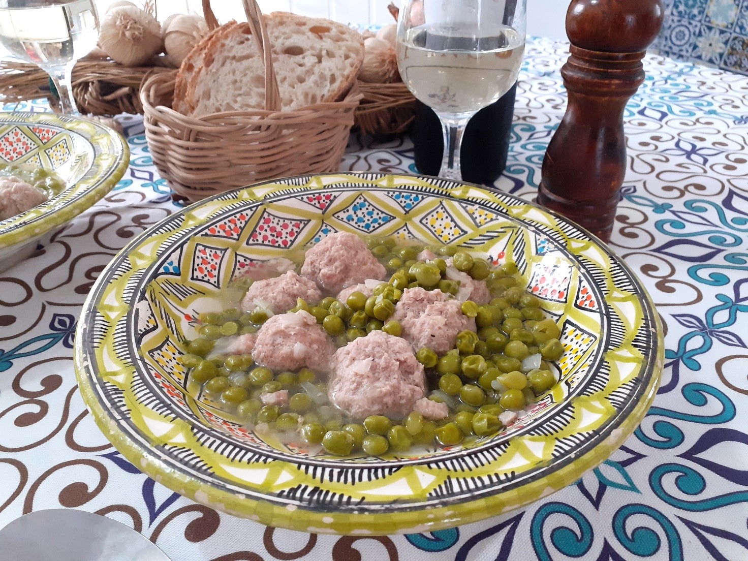 q.b.レシピのないレシピ帳～ポルペッティーネとグリーンピース～