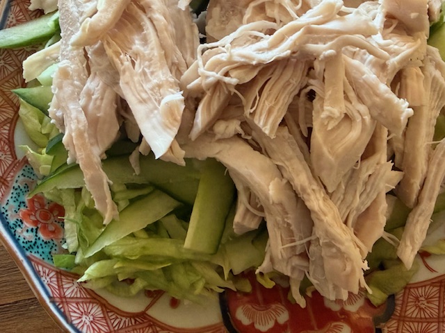 毎日が勝負飯、「棒棒鶏」