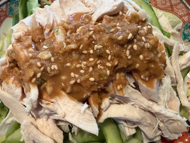 毎日が勝負飯、「棒棒鶏」