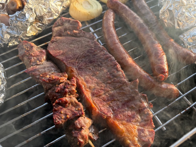 毎日が勝負飯、「バーベキュー」