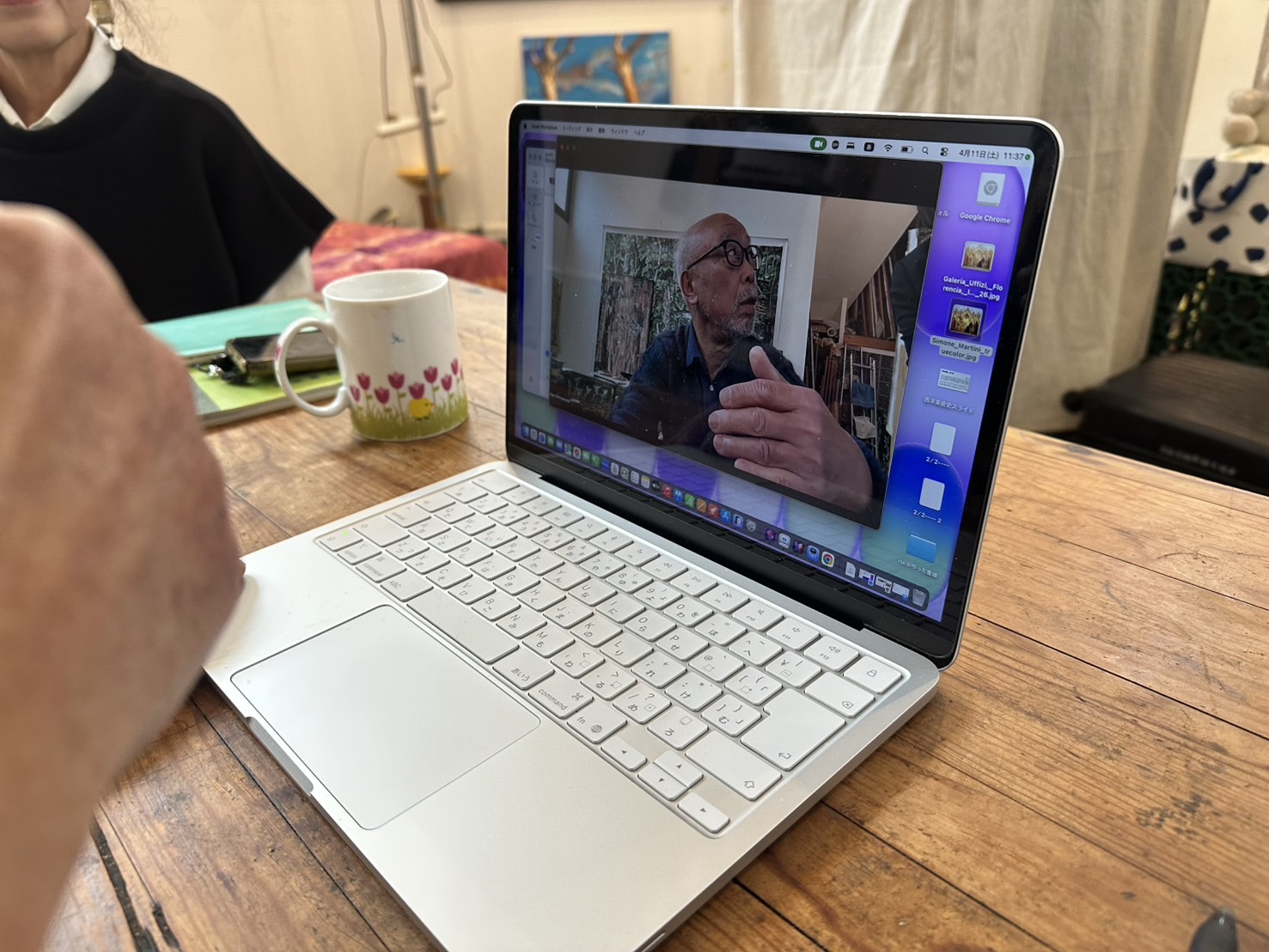 校長奮闘記、「おおお、TPA号、世界各地から船出中!」