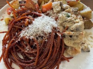 毎日が勝負飯、「時には手抜きで」