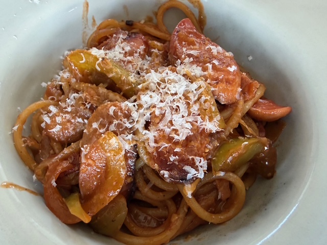 毎日が勝負飯、「母さんのナポリタン」