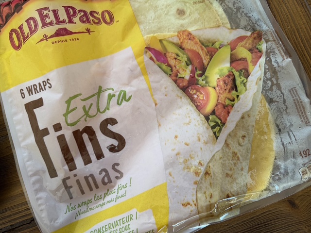 毎日が勝負飯「メキシコ風手巻き、ファリータ」